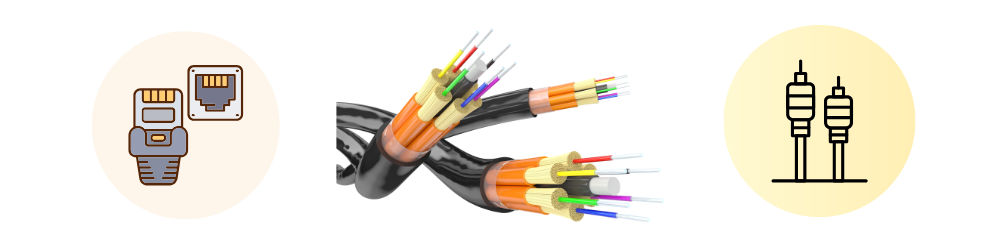 Wired medium or guided medium
