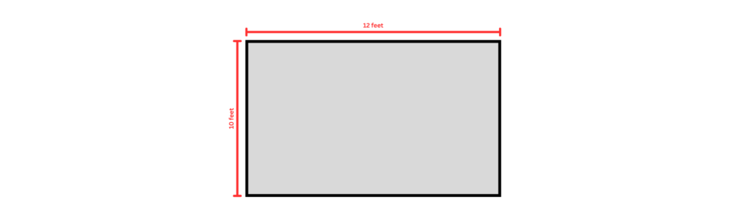 How to calculate square feet