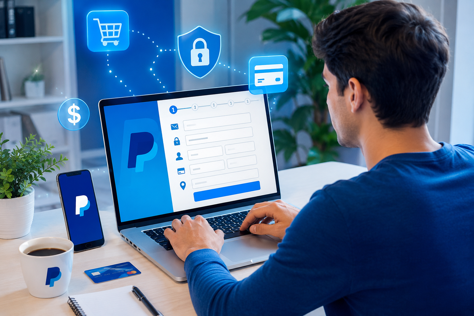 Create PayPal account