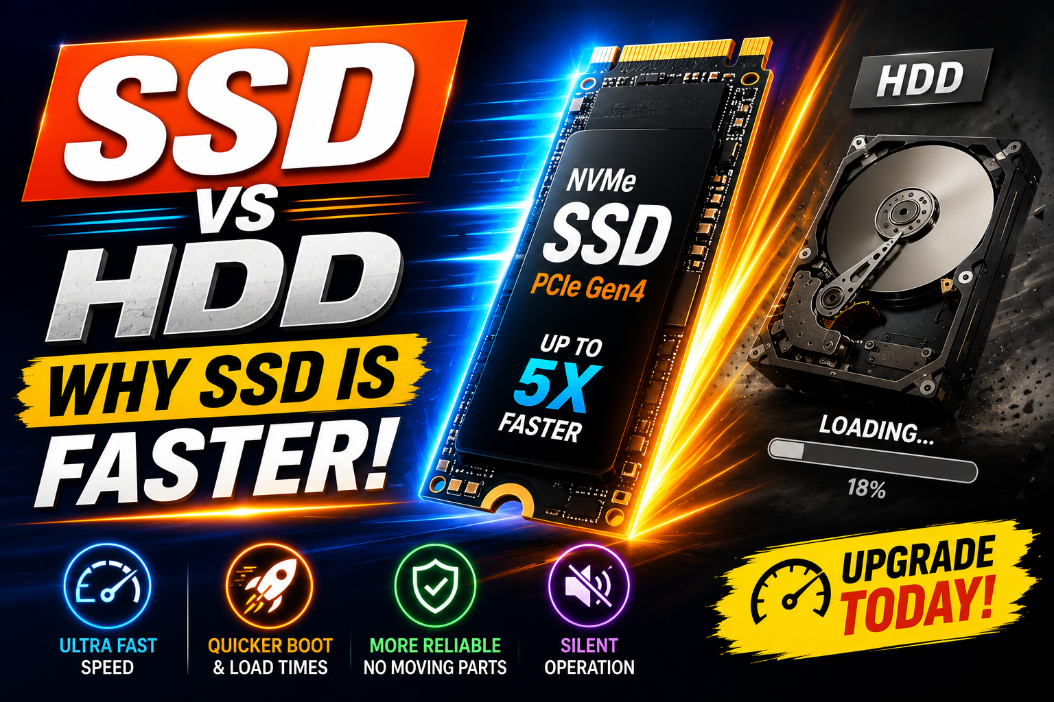 I wrote this guide to make the SSD easy to understand, even if you are new to computer parts. A solid state drive is a type of computer storage that saves your files without moving parts. That is why many people call it a fast storage device. When you open a laptop, start Windows, load a game, or copy photos, storage speed matters a lot. A slow drive can make a good computer feel old. A good SSD can make that same computer feel fresh again. In this article, I will explain what it is, how it works, why it is quick, and how you can choose the right one.